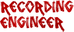 RECORDING ENGINEER